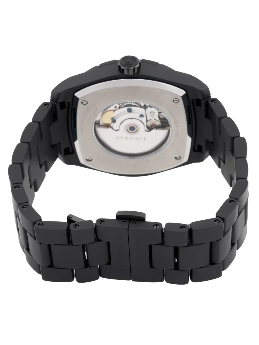 Мужские часы Versace DV One Automatic с черным циферблатом VE7K00123 — изображение 3 из 3, оттенок черный