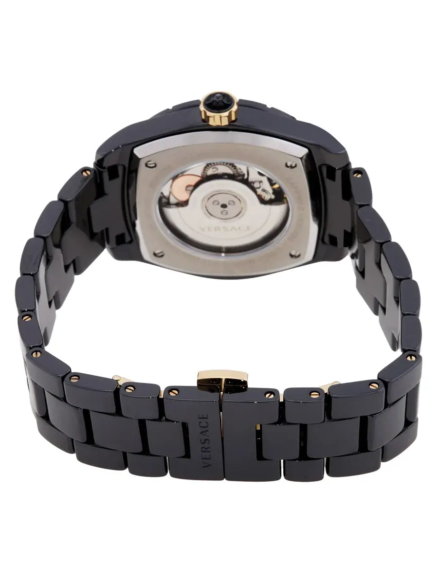 Часы Versace DV One Automatic с черным циферблатом VE6B00123 — изображение 3 из 3, оттенок черный