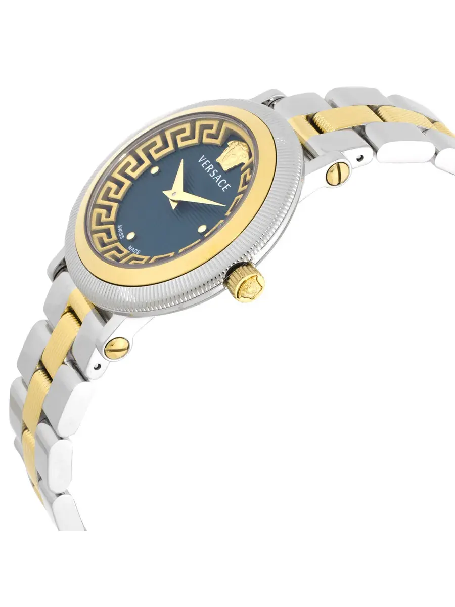 Женские часы Versace Greca Flourish с кварцевым механизмом и зеленым циферблатом VE7F00523 — изображение 2 из 3