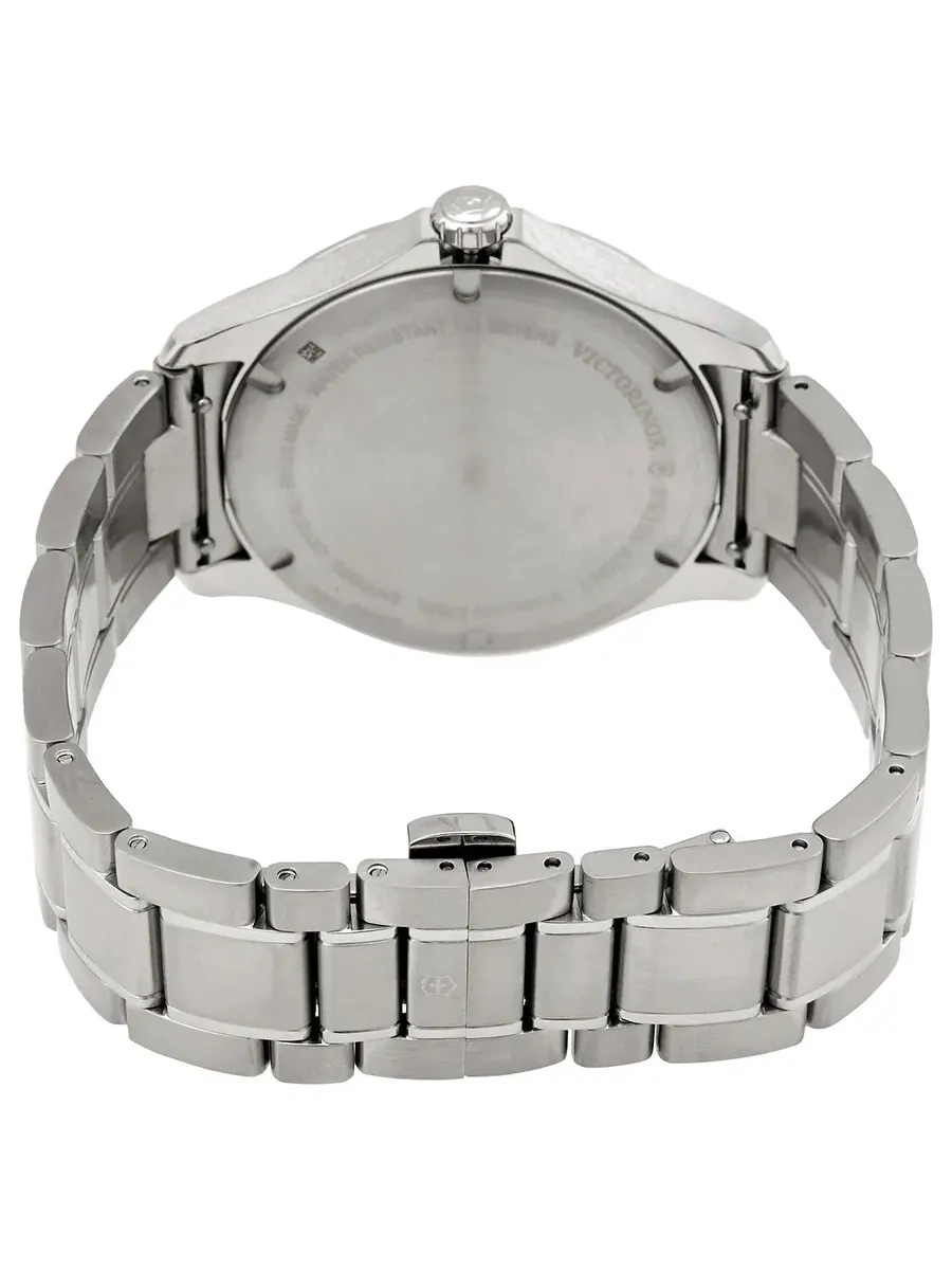 Мужские часы Victorinox Alliance Quartz с синим циферблатом 241910 — изображение 3 из 3, оттенок серебряный