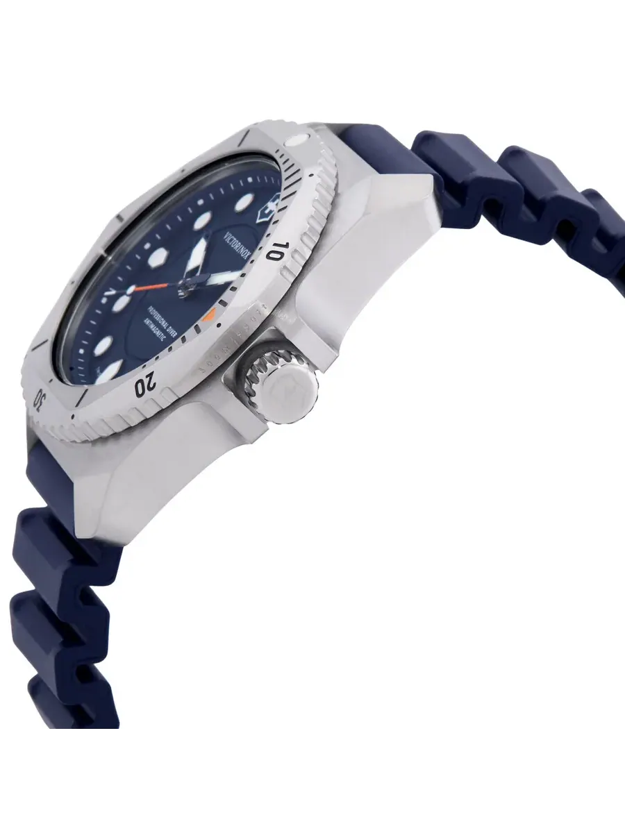 Мужские часы Victorinox Dive Pro с синим циферблатом 241991 — изображение 2 из 3, оттенок серебряный