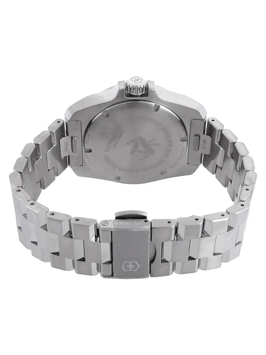 Мужские часы Victorinox I.N.O.X. Quartz с синим циферблатом 242031 — изображение 3 из 3, оттенок серебряный
