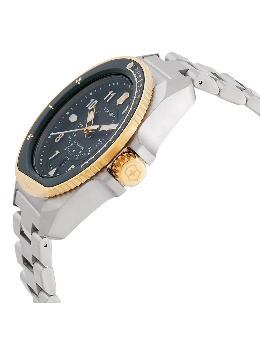 Мужские часы Victorinox Journey 1884 Chronograph Quartz с зеленым циферблатом 242012 — изображение 2 из 3, оттенок зеленый