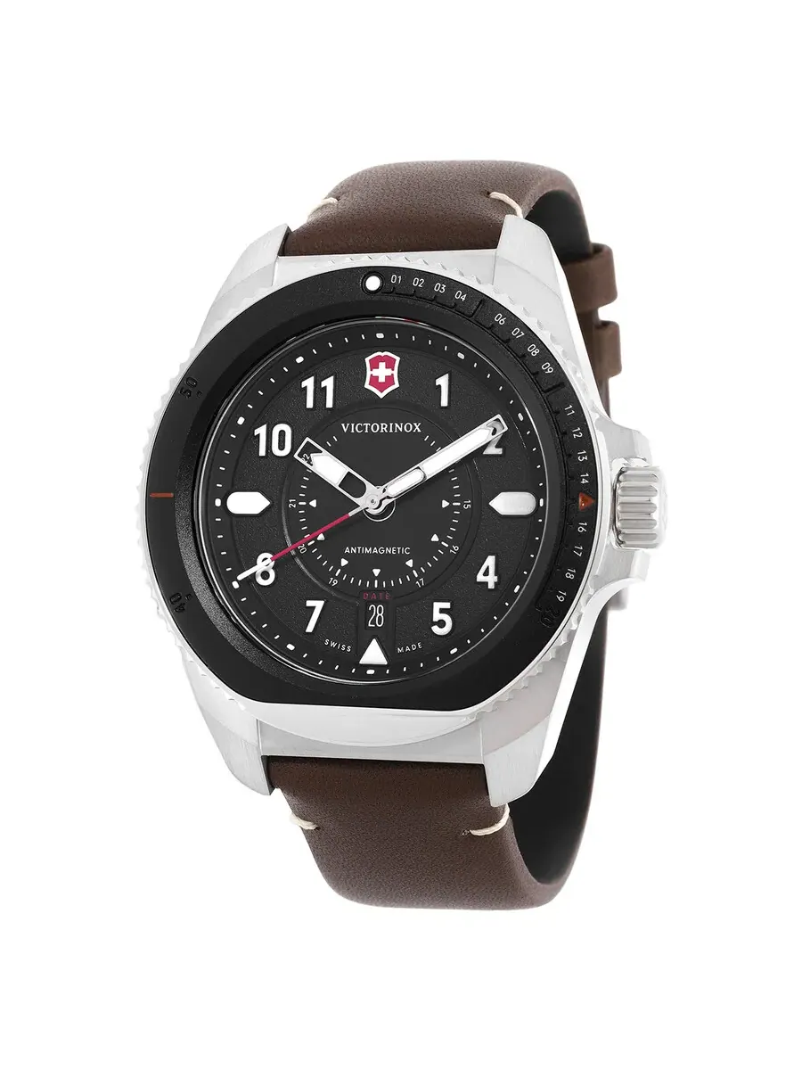 Мужские часы Victorinox Journey 1884 Quartz с черным циферблатом 241976.1
