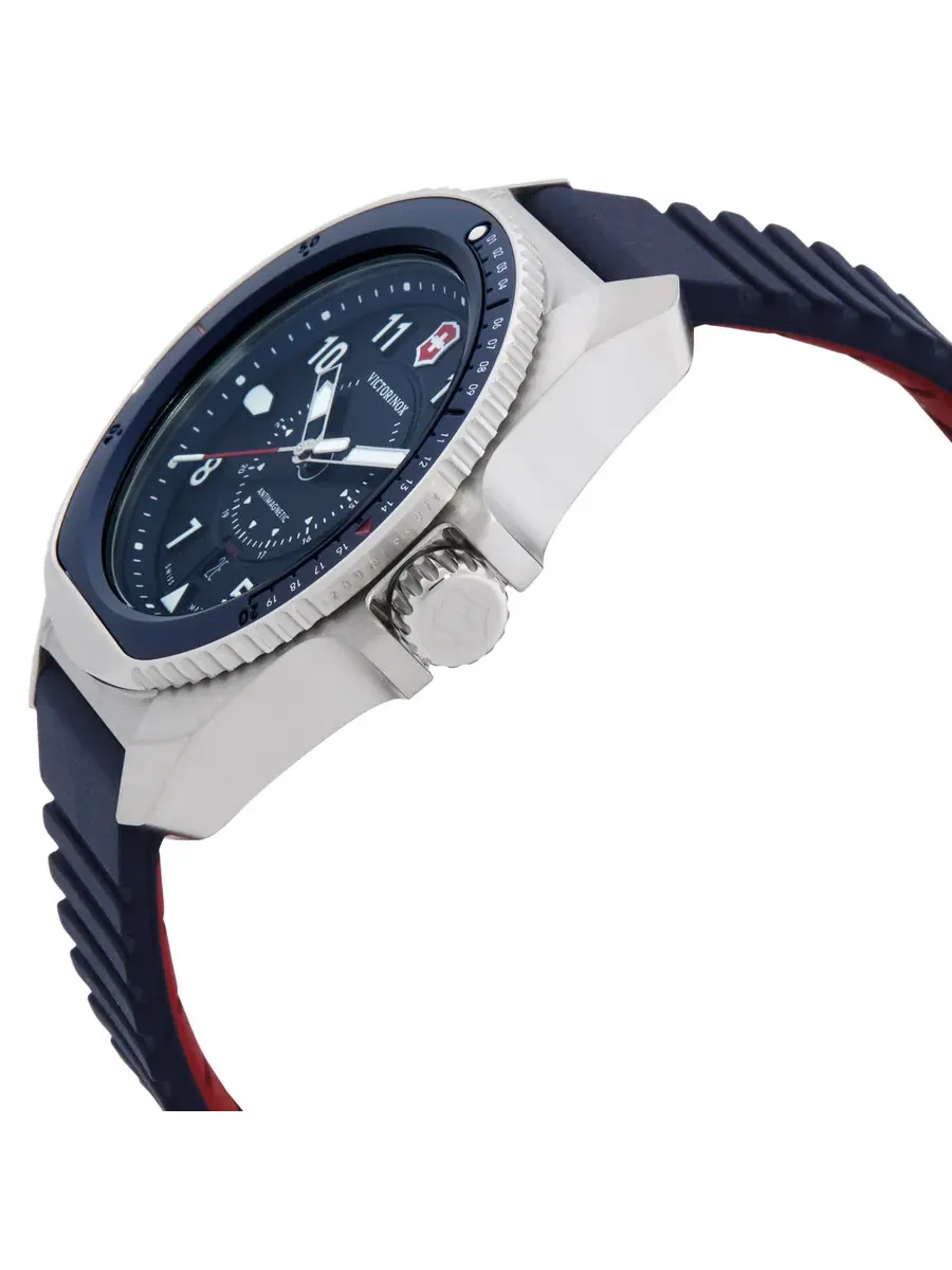 Мужские часы Victorinox Journey 1884 с кварцевым механизмом и синим циферблатом, модель 241975 — изображение 2 из 3