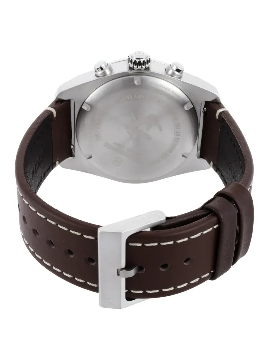 Мужские часы Victorinox Swiss Army Chronograph Quartz с черным циферблатом 242046 — изображение 3 из 3, оттенок черный
