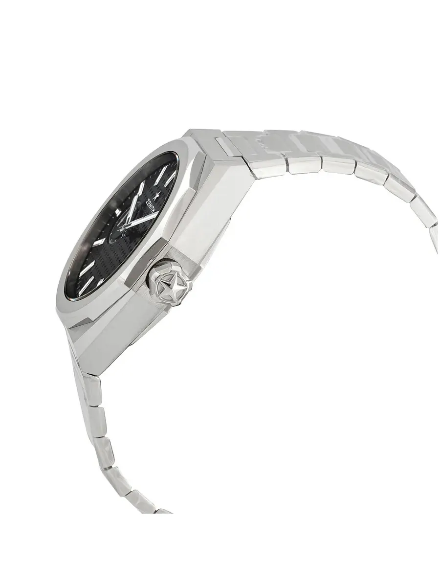 Мужские часы Zenith Defy Skyline с автоматическим механизмом, черным циферблатом Sunburst 03.9300.3620/21.I001