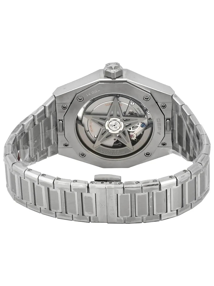 Мужские часы Zenith Defy Skyline с автоматическим механизмом, черным циферблатом Sunburst 03.9300.3620/21.I001