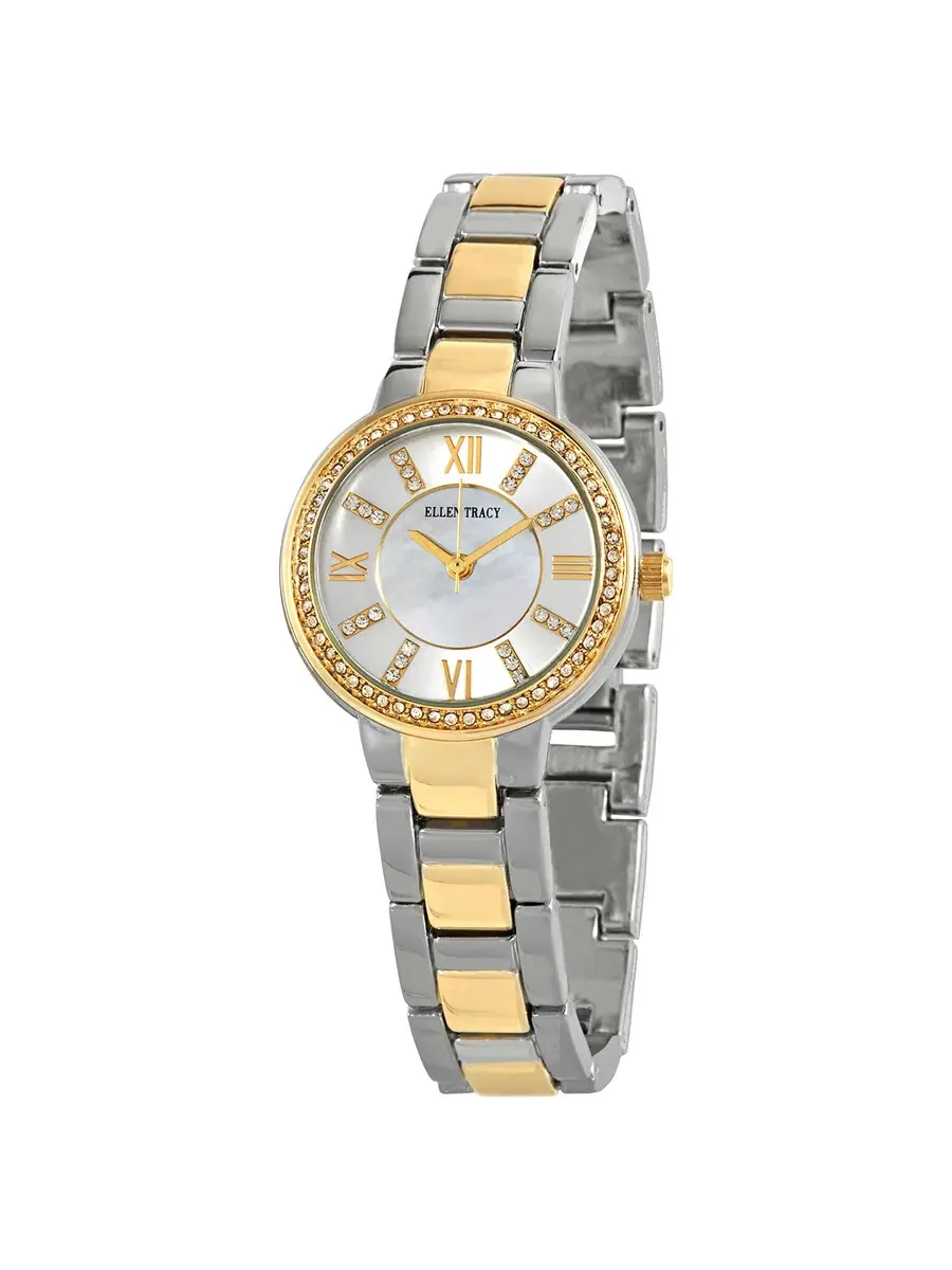 Женские часы Ellen Tracy Quartz ET5189TTG — золотистый