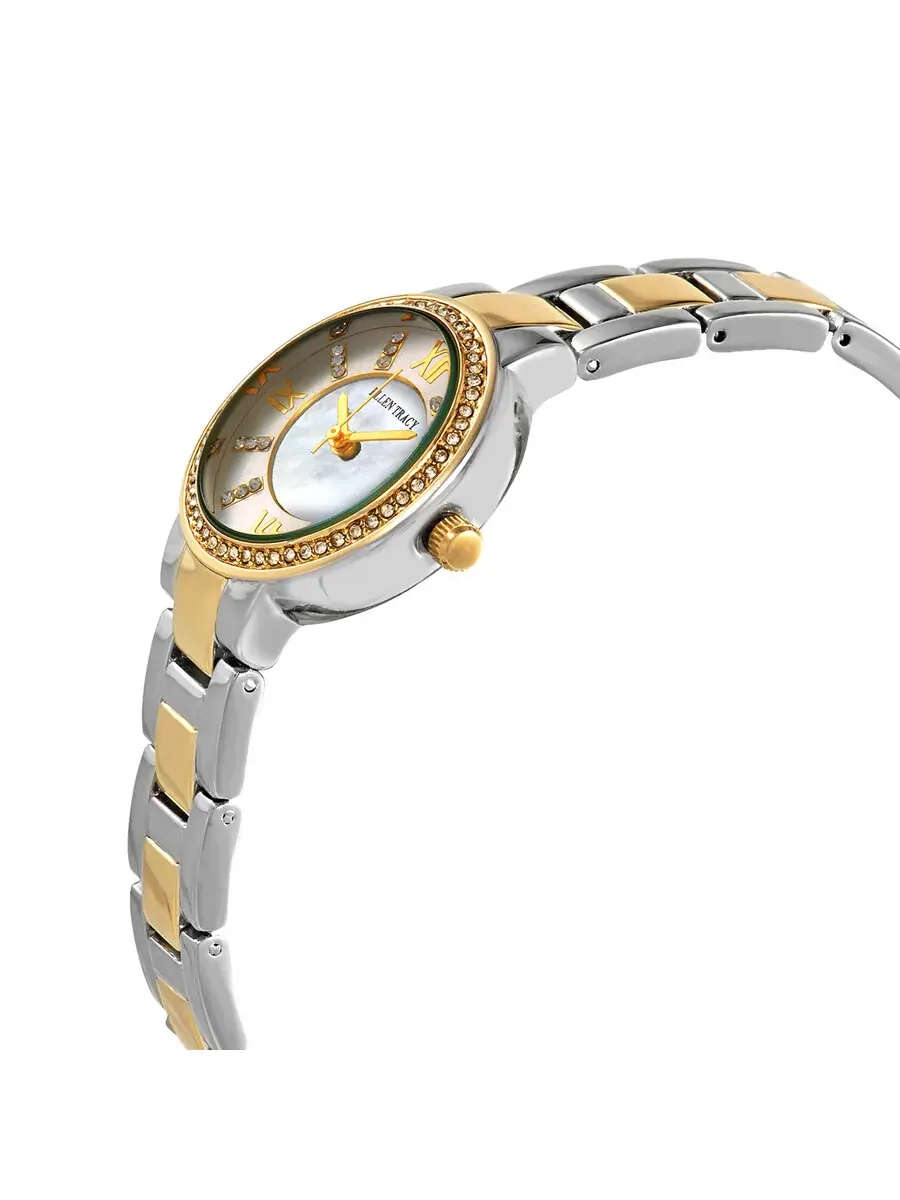 Женские часы Ellen Tracy Quartz ET5189TTG — изображение 2 из 3, оттенок желтый золотистый