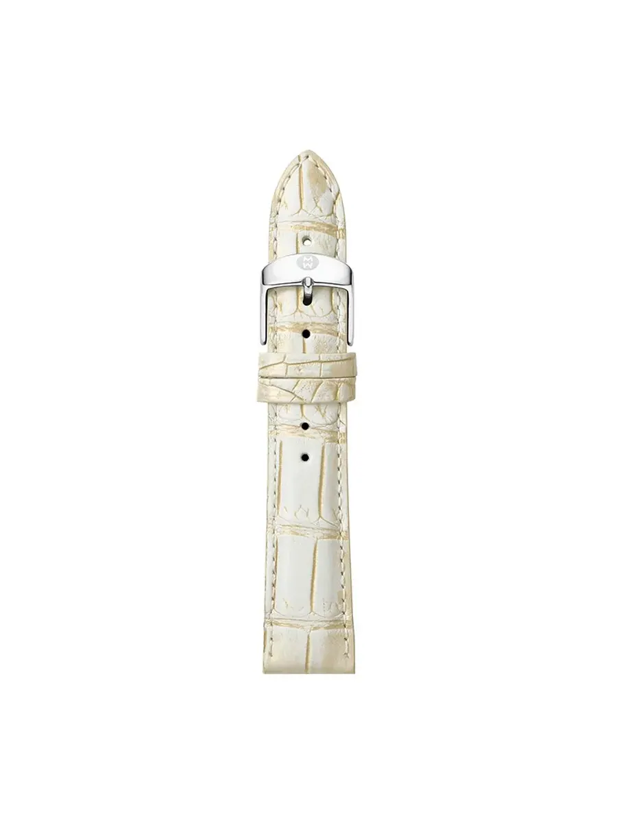 Ремешок для часов Michele Serein Mid 16mm Gold Wash Alligator Watch Strap MS16AA010718