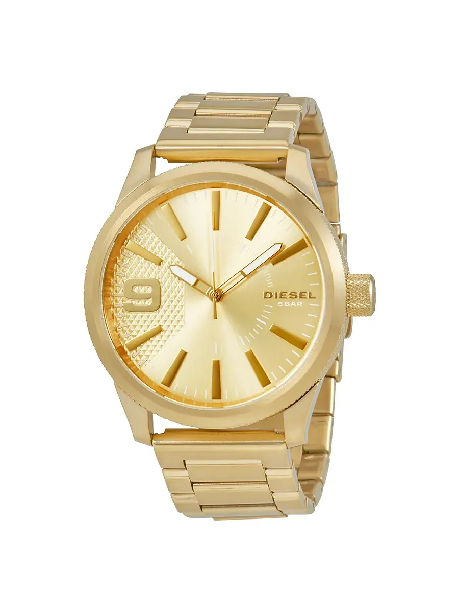 Мужские часы Diesel Rasp Gold Dial DZ1761