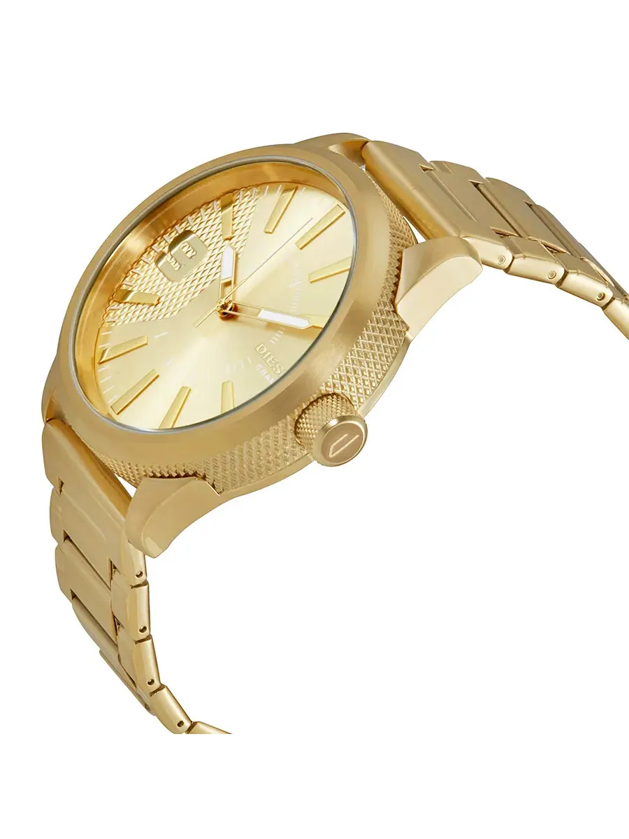 Мужские часы Diesel Rasp Gold Dial DZ1761 — изображение 2 из 3, оттенок золотистый