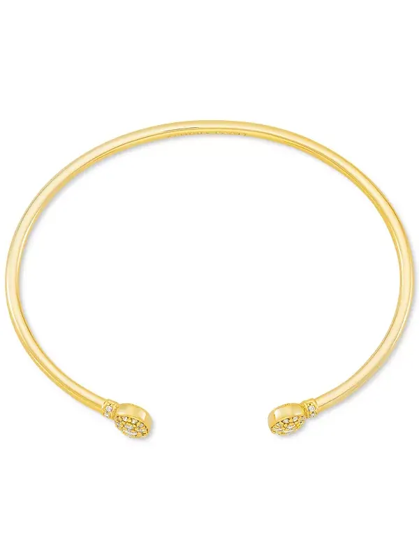 Браслет-Манжета Grayson с золотистым кристаллом Kendra Scott — изображение 2 из 2, оттенок золото