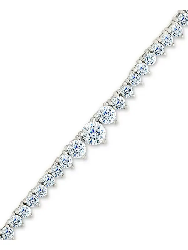 Теннисный браслет Татум с кубическим цирконием Sterling Forever — изображение 2 из 3, оттенок серебряный