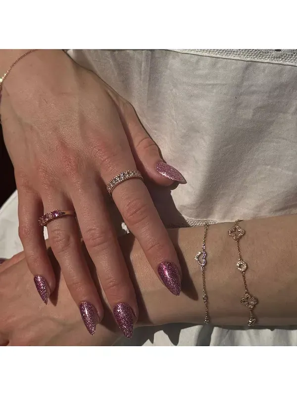 Браслет Suzy Levian из стерлингового серебра с кубическим цирконием, клевером и кругом Suzy Levian — изображение 3 из 4