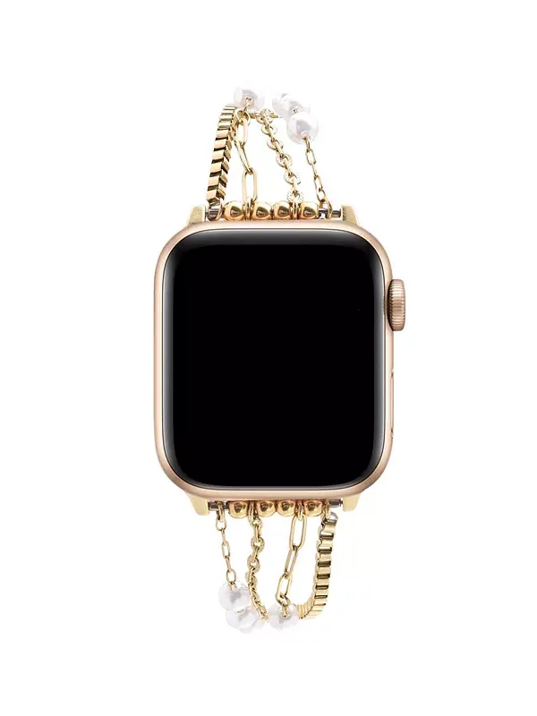 Браслет Cape из нержавеющей стали для Apple Watch Posh Tech — золотистый