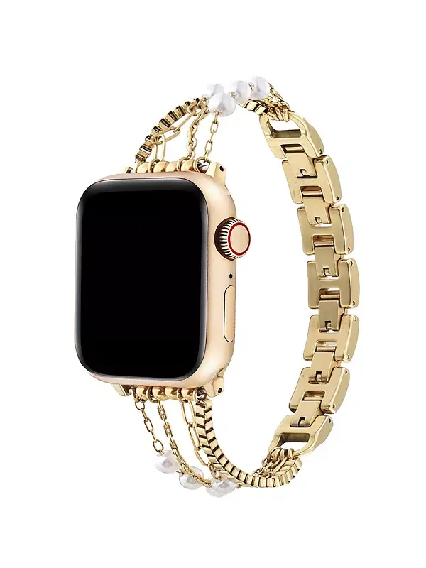 Браслет Cape из нержавеющей стали для Apple Watch Posh Tech — изображение 2 из 4, оттенок золото