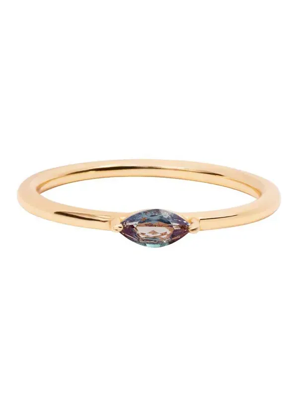 Кольцо с камнем маркиза - мартовский аквамарин Little Sky Stone, alexandrite — изображение 1 из 3