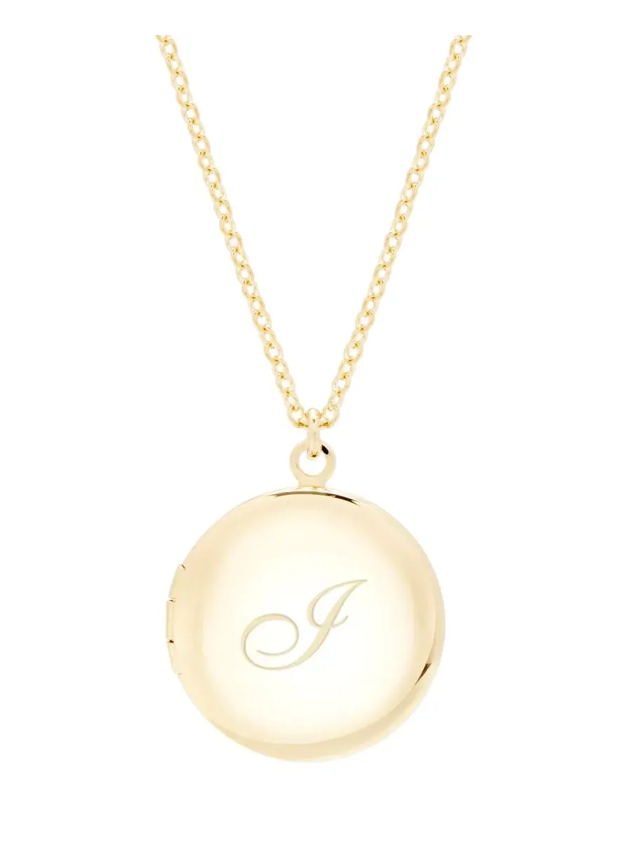 Кулон-подвеска с инициалом Isla, 76 см, 14K позолота, Brook & York — изображение 9 из 20, оттенок золотистый