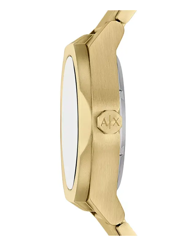 Мужские часы Armani Exchange Sync с автоматическим механизмом из нержавеющей стали золотистого — изображение 2 из 4