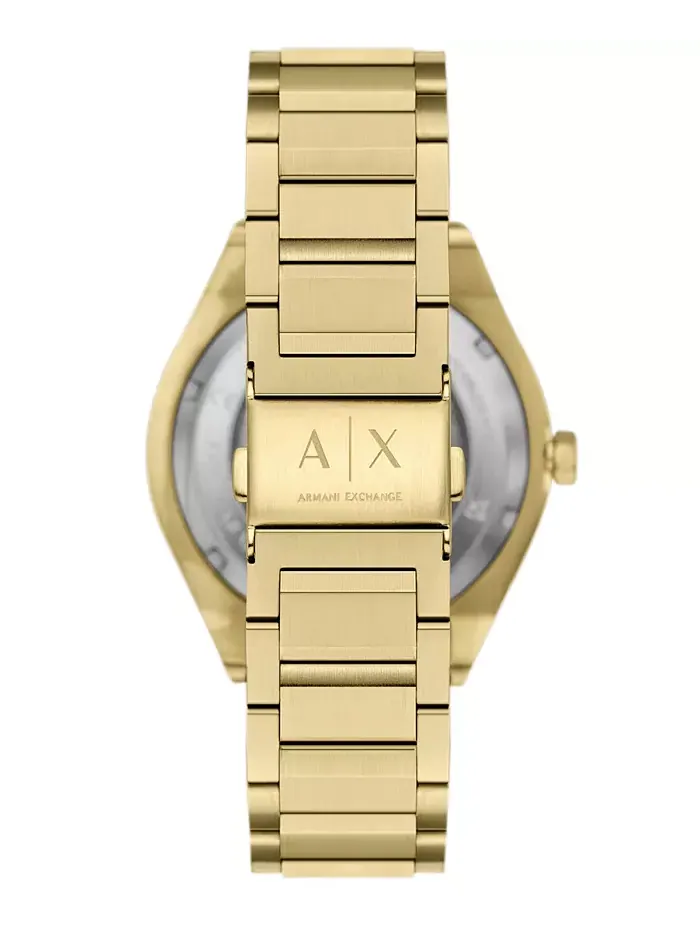 Armani Exchange Men's Sync Automatic золотистый корпус из нержавеющей стали, 44 мм A|X Armani — изображение 3 из 5