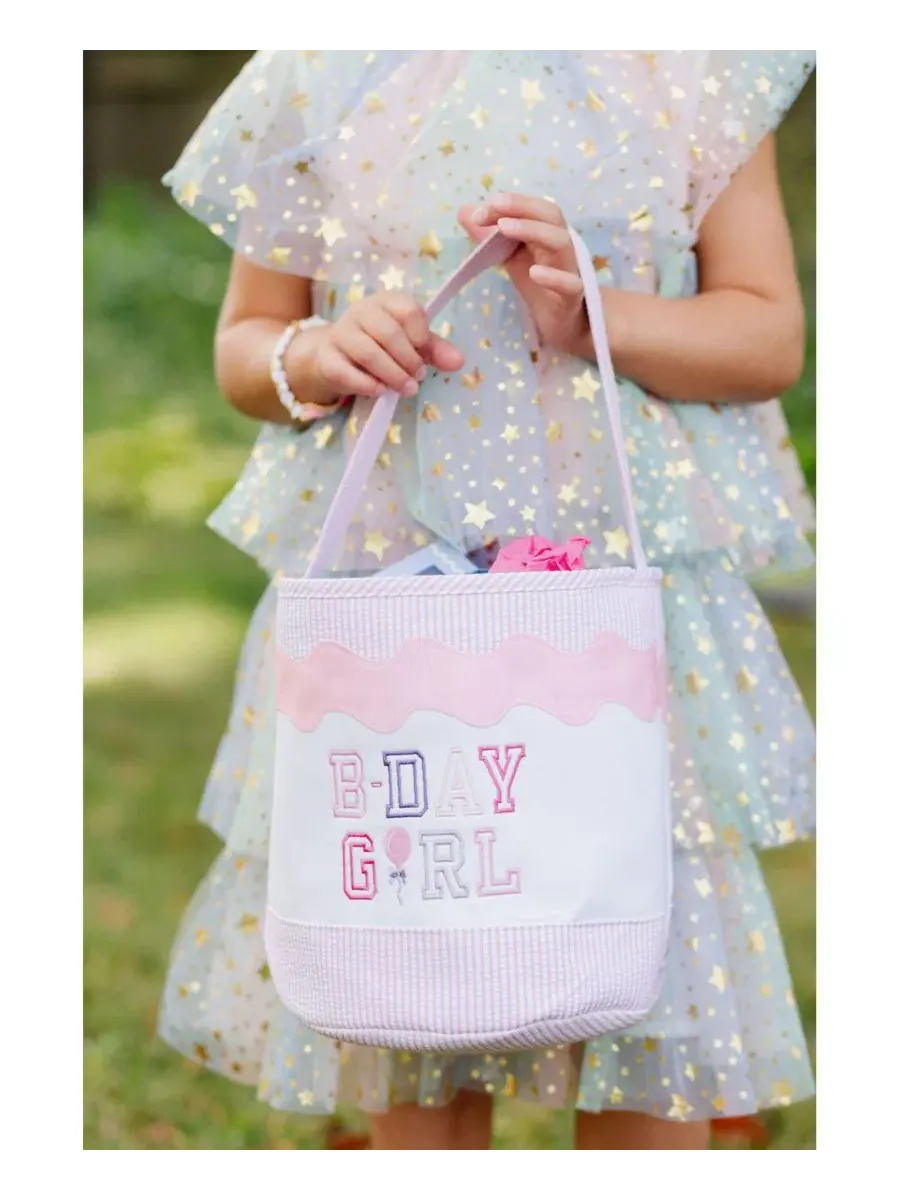 Подарочный набор браслетов с принтом Birthday Girl Bits & Bows — изображение 2 из 4, оттенок розовый/белый/золотистый