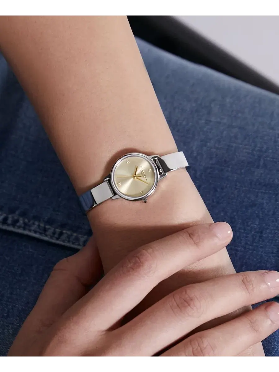 Женские часы-браслет Mini Classic, сталь, 23 мм Olivia Burton — изображение 3 из 7, оттенок светлый золотистый