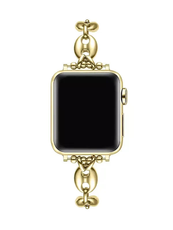 Браслет из нержавеющей стали Poppy для Apple Watch Posh Tech — золотистый