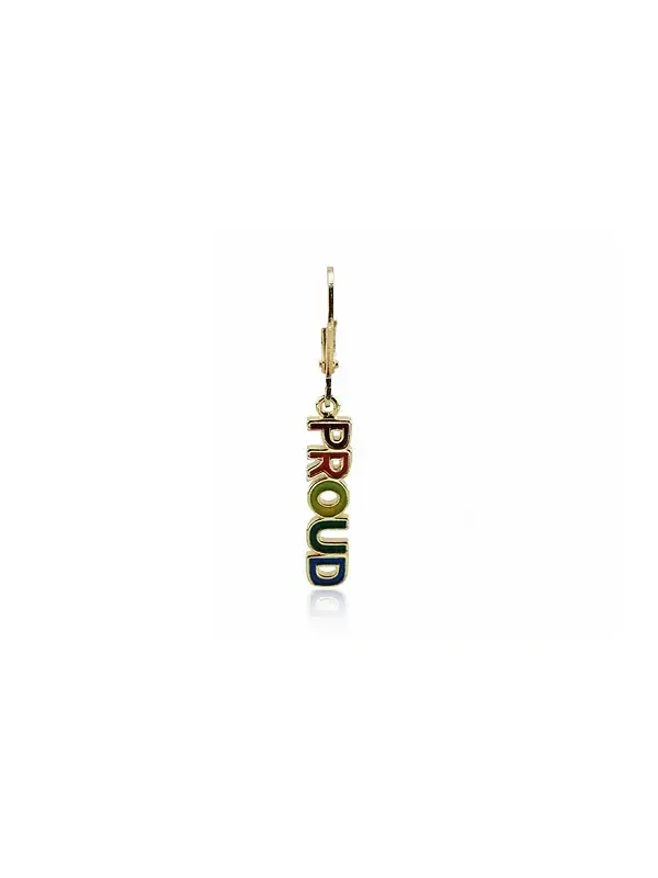 Гордые серьги-подвески Rebl Jewelry — изображение 2 из 2, оттенок мульти