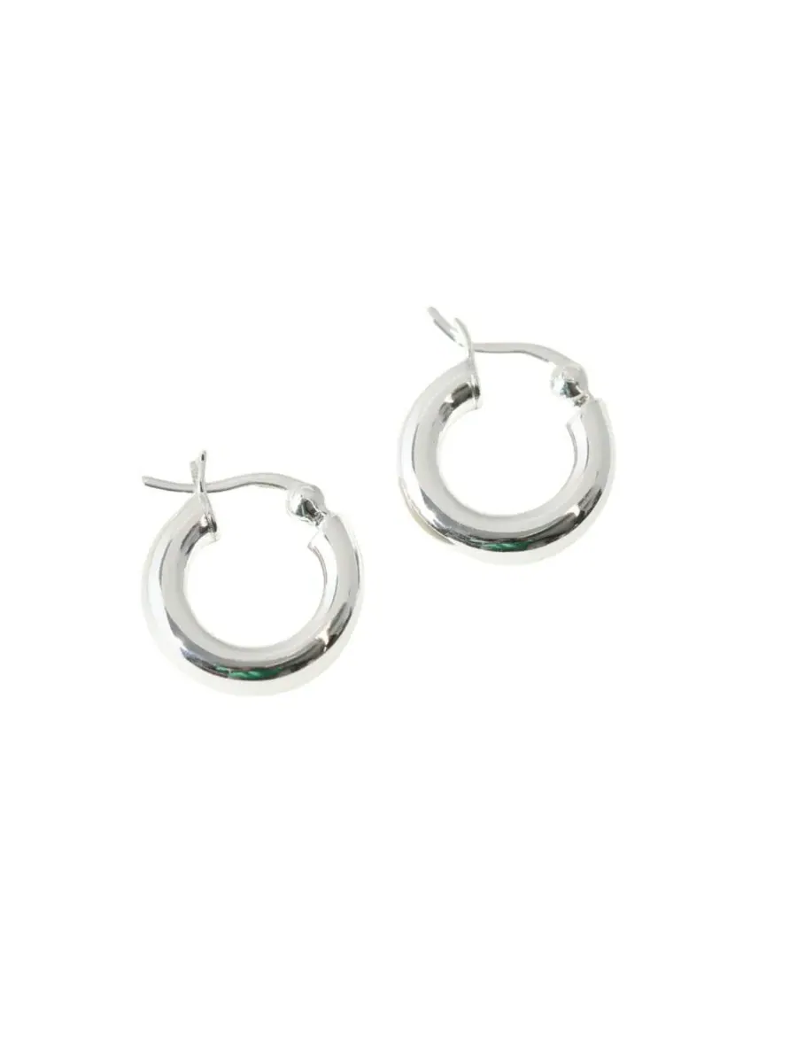 Серьги-кольца Ravello Hoop The M Jewelers — изображение 2 из 4, оттенок серебряный
