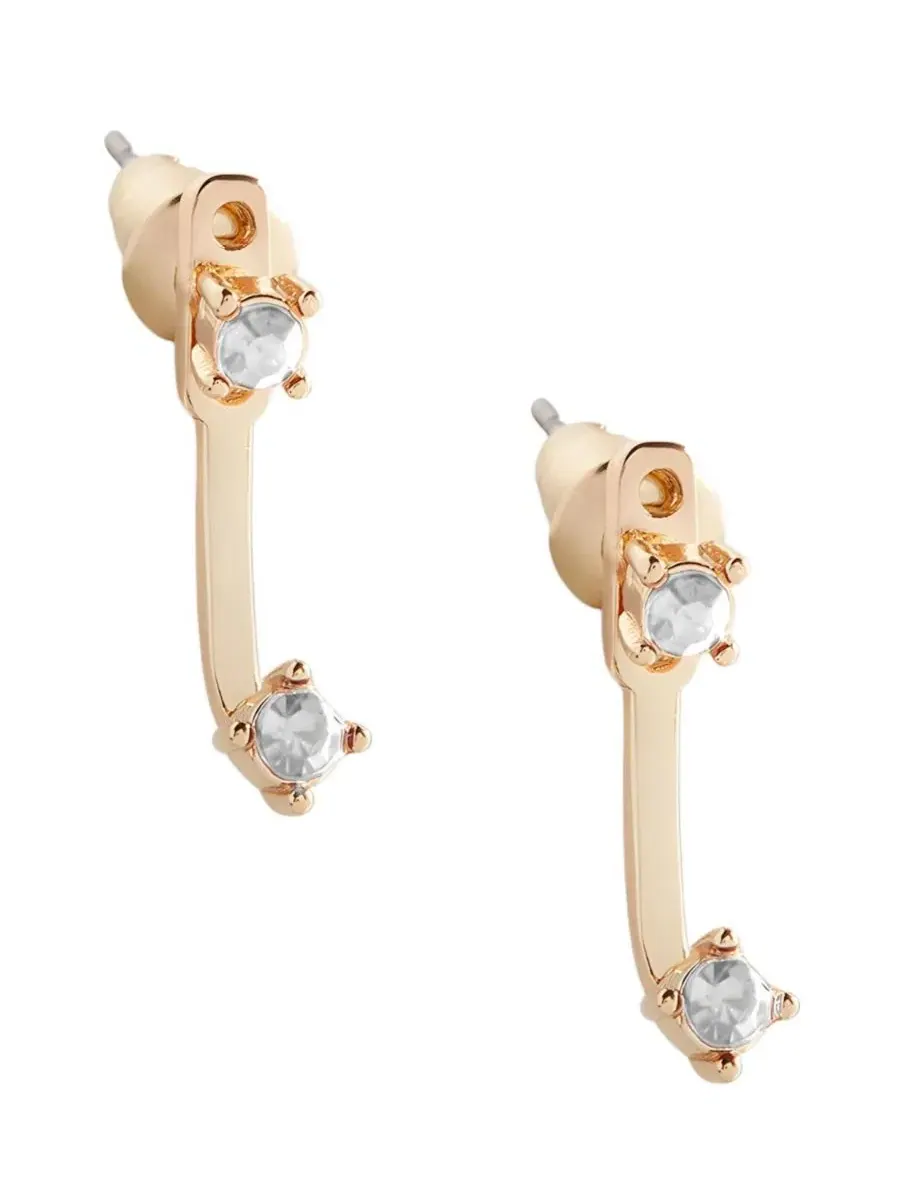 Серьги-подвески с камнями по знаку зодиака Mint & Lily — изображение 1 из 3