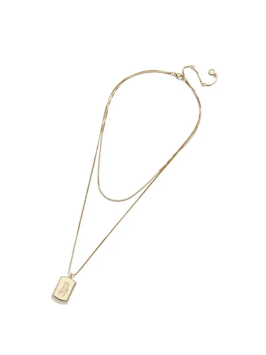 Кулон-жетон с брелоком для болельщиков Tampa Bay Rays, модель Dog Tag WEAR by Erin Andrews — изображение 2 из 2