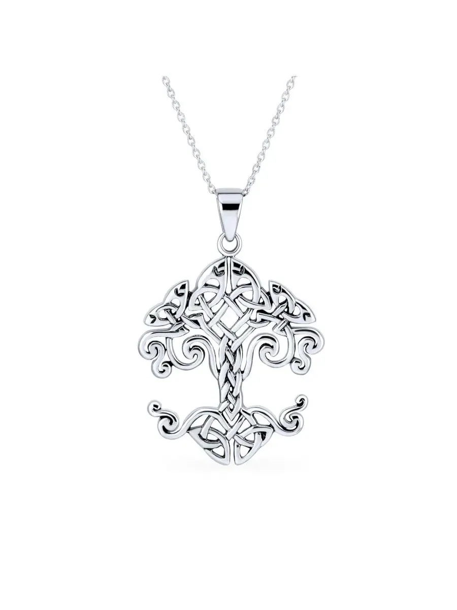 Кулон-подвеска Tree of Life с цепочкой, бренд Bling Jewelry