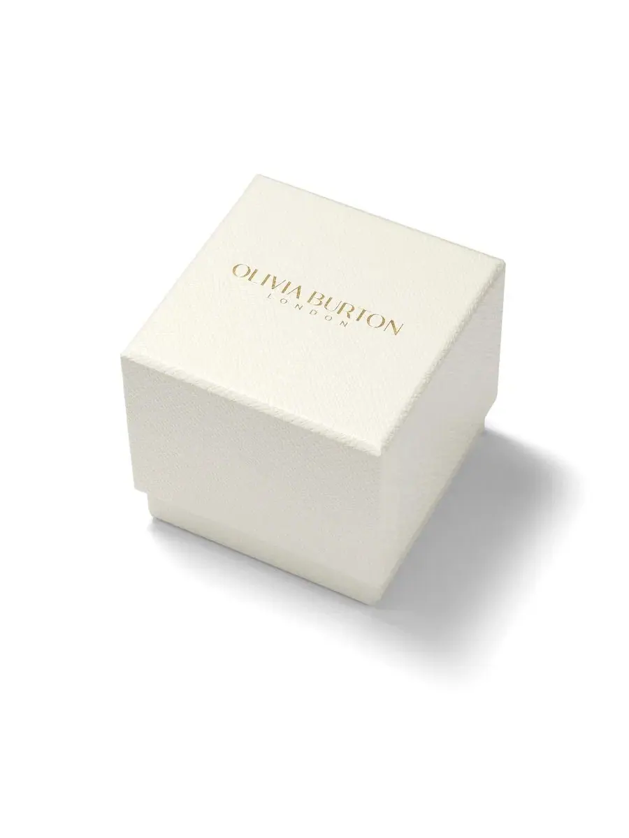 Женские часы Captivate с браслетом из нержавеющей стали, 34 мм Olivia Burton — изображение 6 из 6, оттенок серебряный