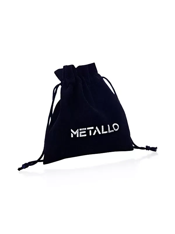 Серьги-Хагге из нержавеющей стали или позолоченные позолотой с U-образным фианитами Metallo — изображение 2 из 2