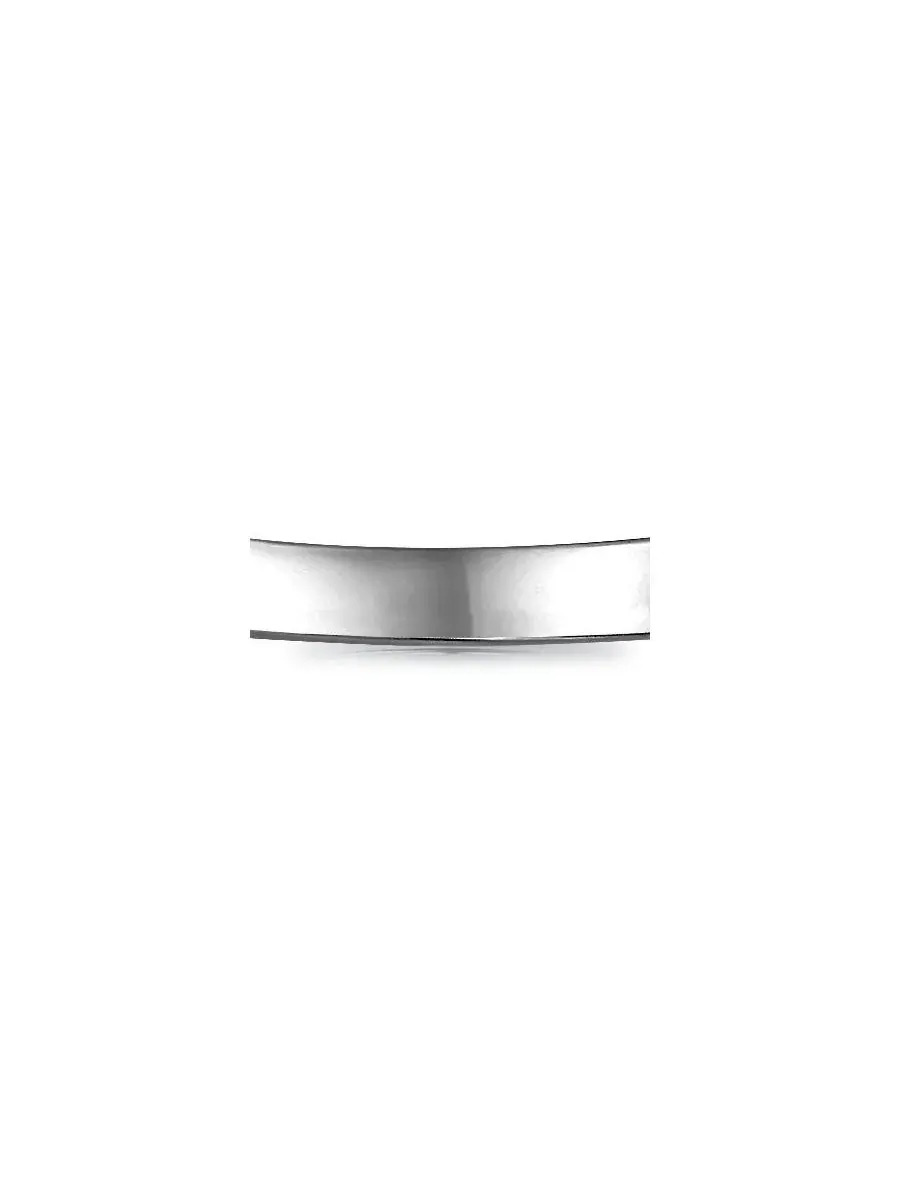 Кольцо из титана с фианитами, с вставкой из смолы Bling Jewelry — изображение 4 из 8, оттенок серебристый