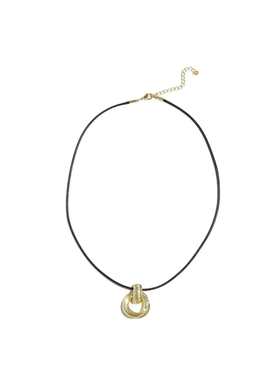 Колье с подвеской-узлом Stone Knot The M Jewelers — изображение 2 из 3, оттенок золото