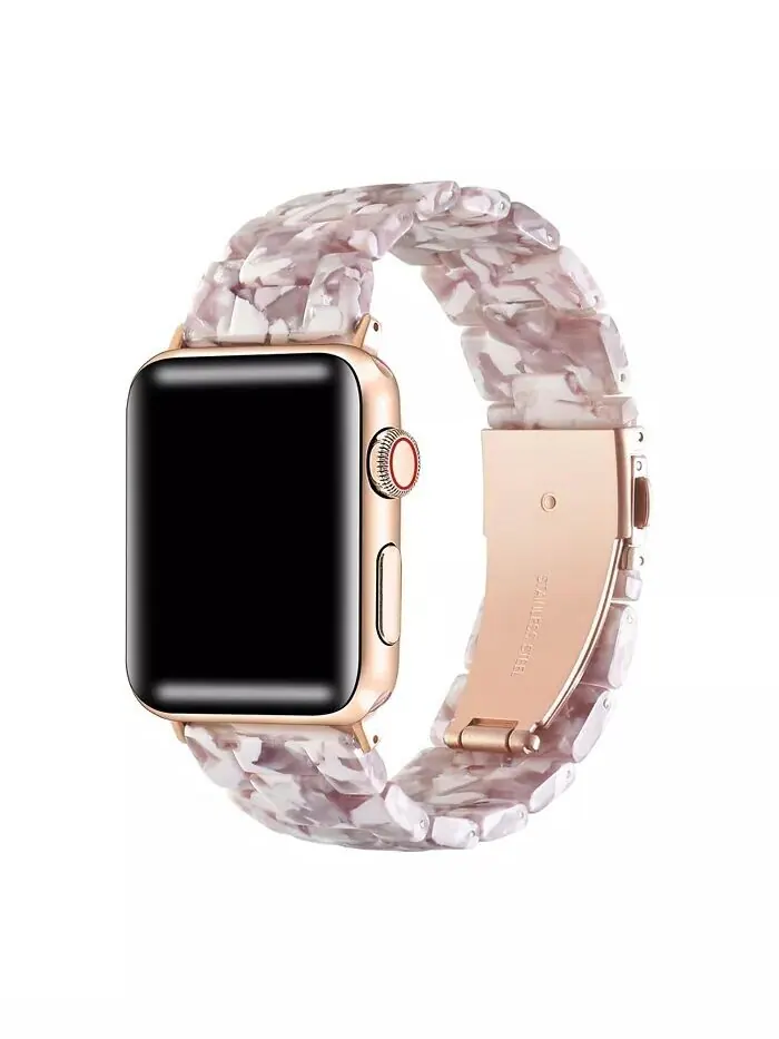 Женский полимерный ремешок Claire для Apple Watch, размер — 38 мм, 40 мм, 41 мм Posh Tech — изображение 1 из 3, оттенок серый