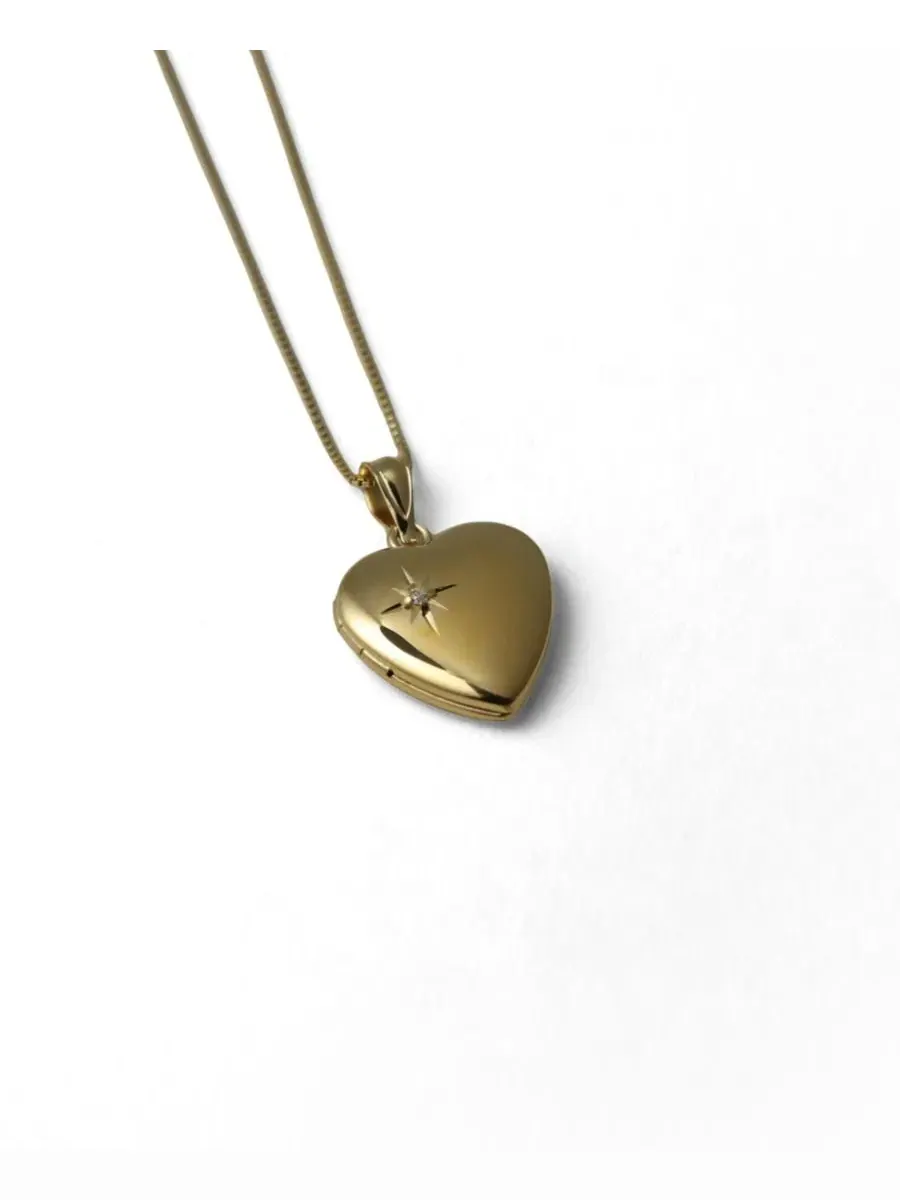 Кулон-медальон с фото, 16 дюймов The M Jewelers — изображение 2 из 7, оттенок золото