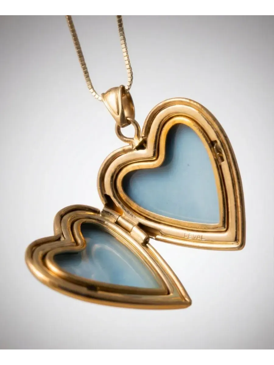 Кулон-медальон с фото, 16 дюймов The M Jewelers — изображение 6 из 7, оттенок золото