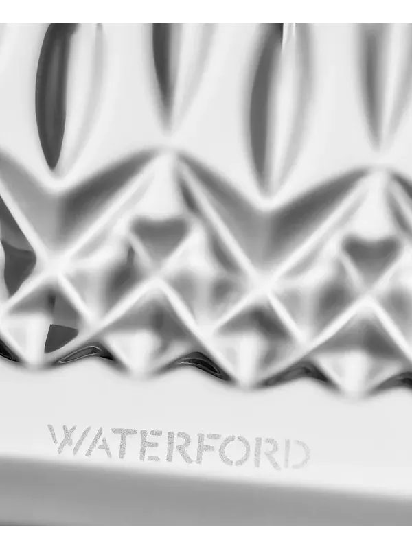 Часы Лизмора 4,5 дюйма Waterford — изображение 4 из 4, оттенок прозрачный