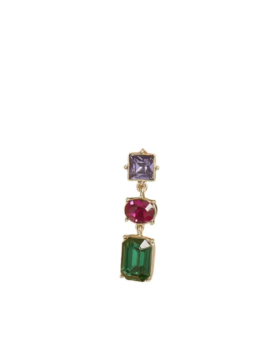 Серьги-подвески BCBG Generation с несколькими драгоценными камнями Bcbgeneration — изображение 3 из 7, оттенок золото
