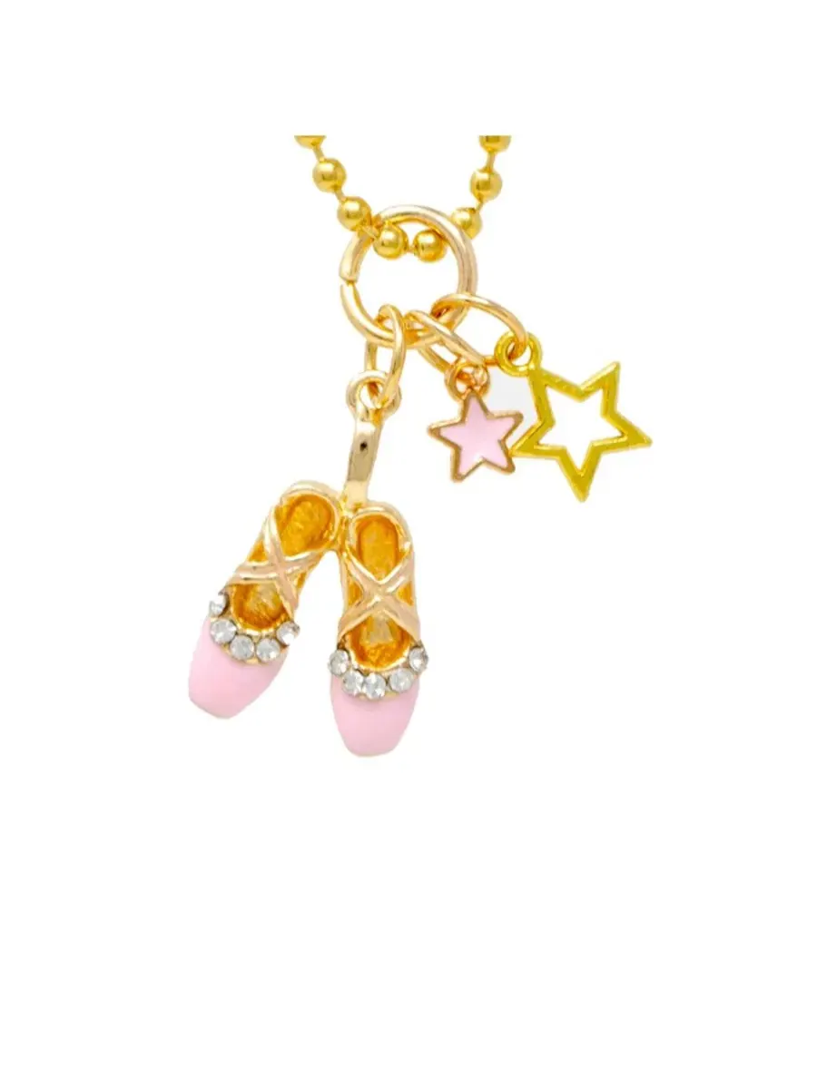 Подвеска-балерина с цепочкой ZOMI GEMS — изображение 2 из 2, оттенок золото