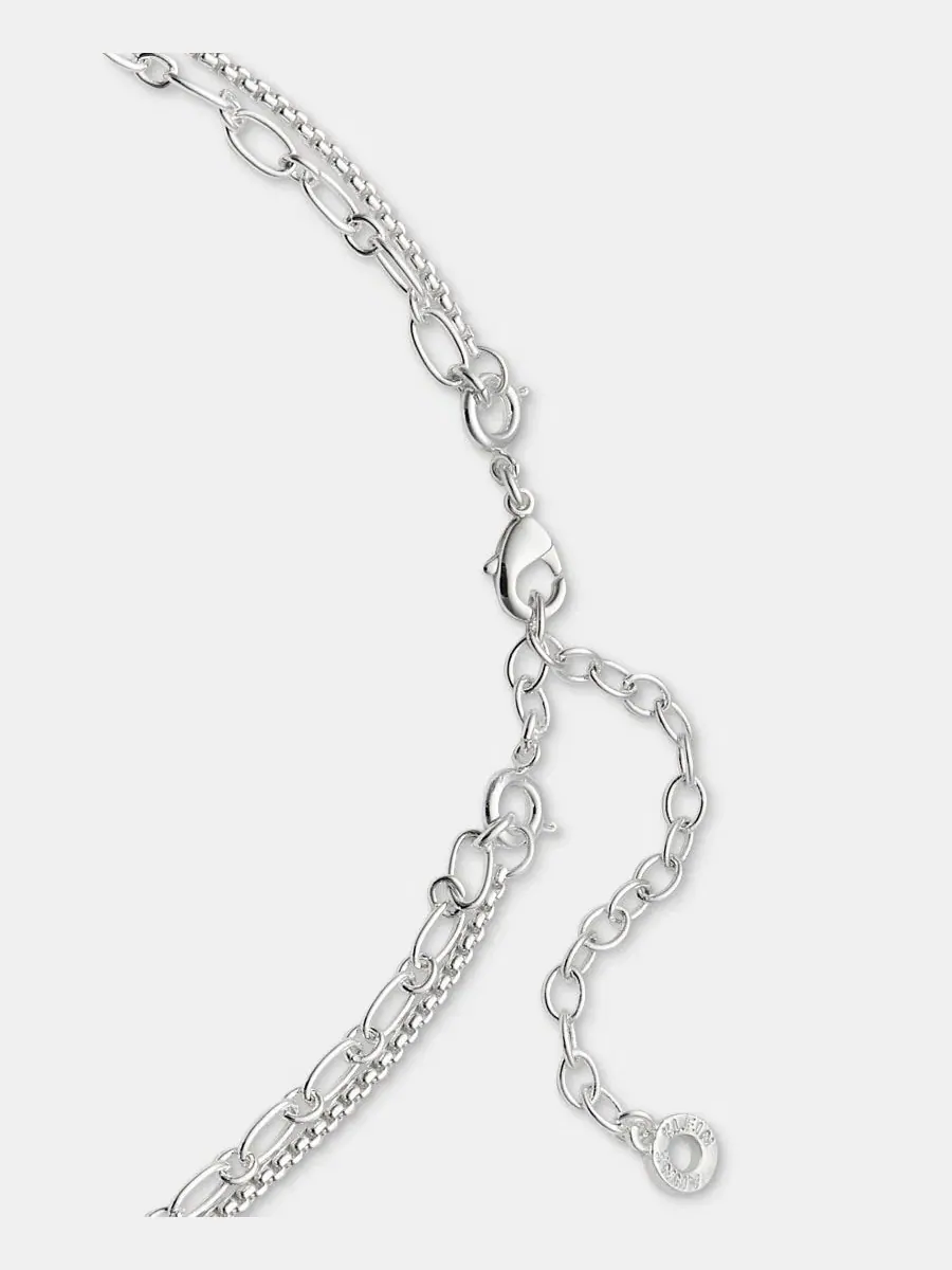 Кулон-собачий жетон с камнями Anne Klein — изображение 4 из 4, оттенок синий