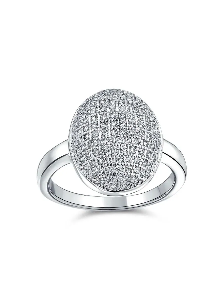 Кольцо с овальным кубическим цирконием, модель Holiday Party Bling Jewelry