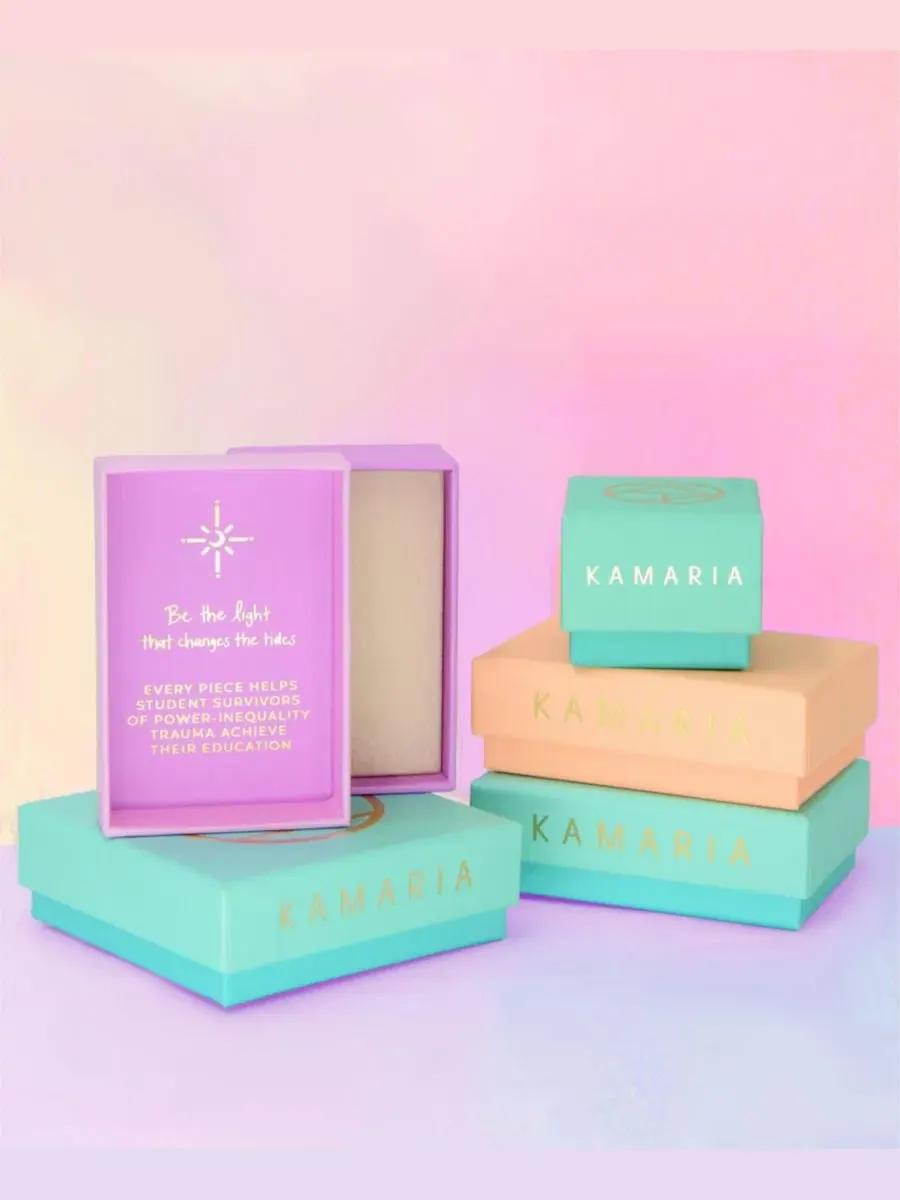 Ожерелье из натуральных камней Charis Gemstone Beaded Kamaria — изображение 7 из 7, оттенок бирюзовый