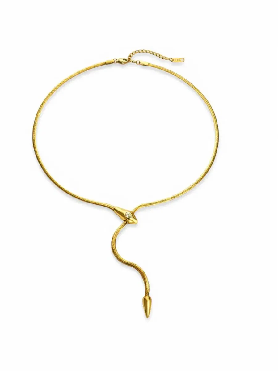 Колье-цепочка Snake Lariat Rebl Jewelry