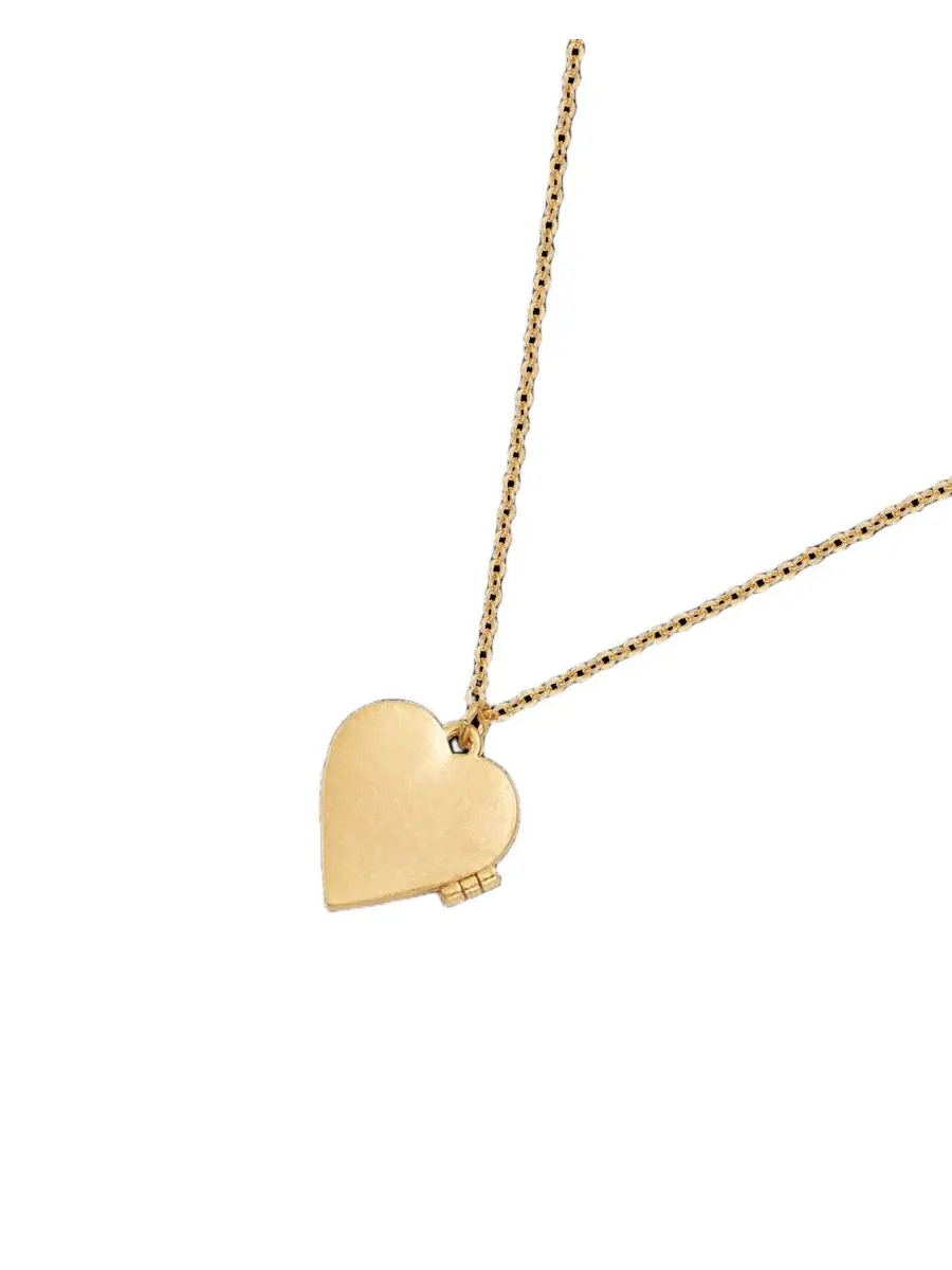 Локет-сердце Swallow Locket Fable England — изображение 7 из 7, оттенок мульти золотистый