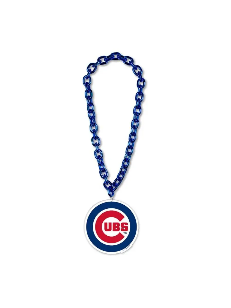 Кулон на цепочке Big Chain Logo с логотипом Chicago Cubs Wincraft